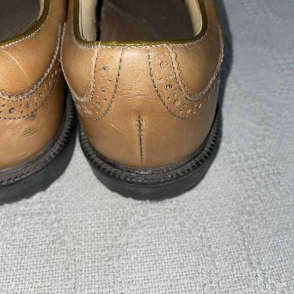 Footjoy Icon Men’s Golf Wingtip Shoes Size 10.5 M Brown Leather Outdoors Active - Picture 12 of 12